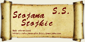 Stojana Stojkić vizit kartica